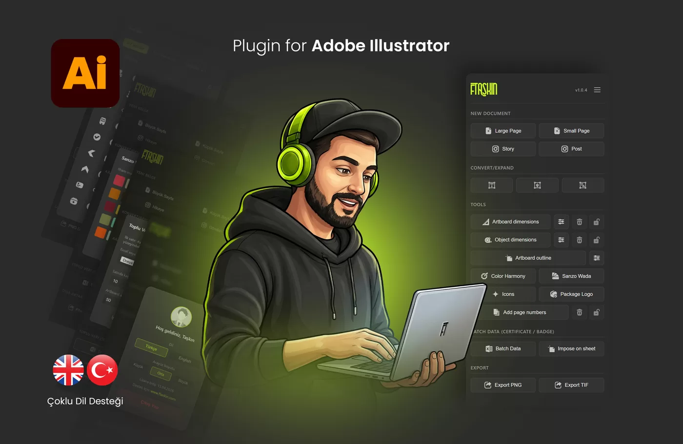 Adobe Illustrator'da Saatlerinizi Çalan Tekrarlara Son: Karşınızda FT Design Tools!